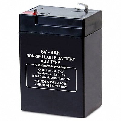 Battery 6VDC 4Ah 0.187 Faston