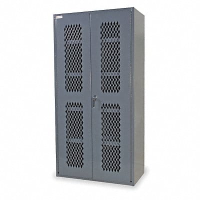 Storage Cabinet 84 x36 x18 Gray 4Shlv