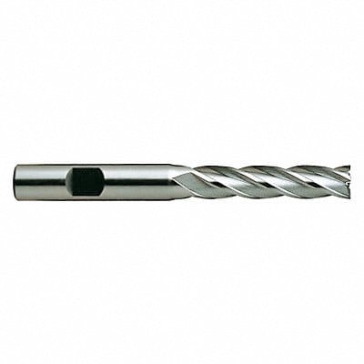 Sq. End Mill Single End HSS 1/2