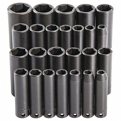 Impct Skt St Steel Blk Oxd 5/16-1 in