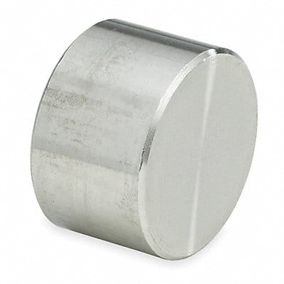 Round Cap 304 SS 1/4 in Class 3000