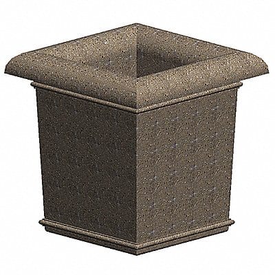 Security Planter Concrete 36 in H