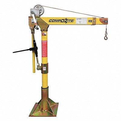 Davit Crane Kit 1200 lb 22 to 66in Reach