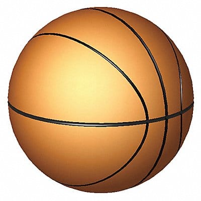 Sports Bollard 36 in H Lite Sand Blast