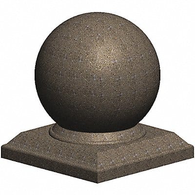 Decorative Bollard 42 1/2 in H Beige
