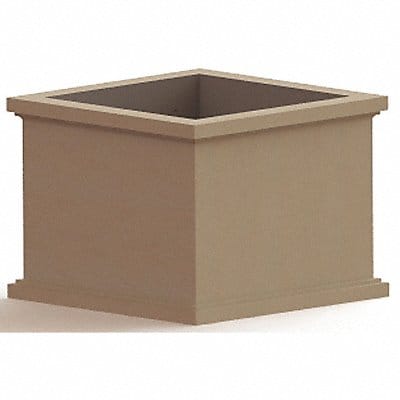Security Planter Concrete 36 in H