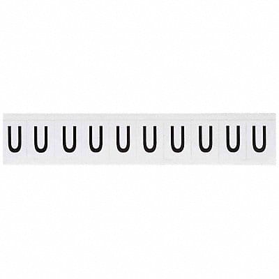 Letter Label 1-1/2 H 1-11/64 W PK10