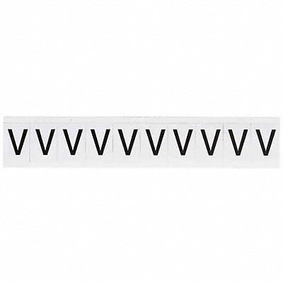 Letter Label 1-1/2 H 1-11/64 W PK10