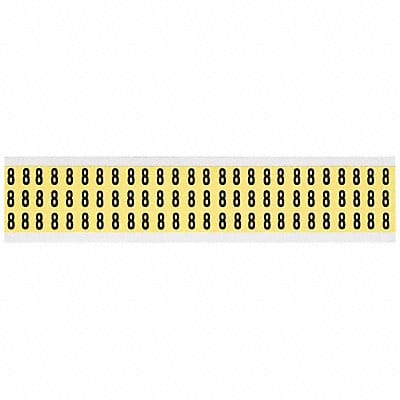 Number Label 8 1/2in.Hx11/32in.W Vinyl