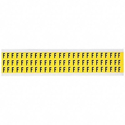 Letter Label F 1/2in.Hx11/32in.W Vinyl