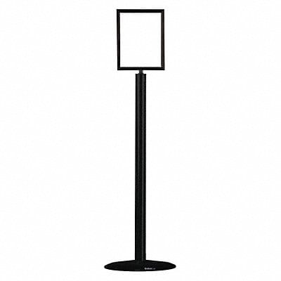 Sign Holder 8-1/2In x 11In Frame Black