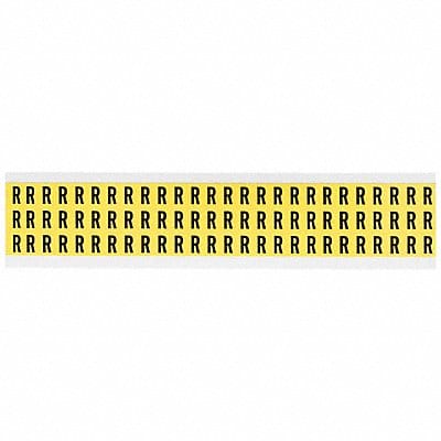 Letter Label R 1/2in.Hx11/32in.W Vinyl