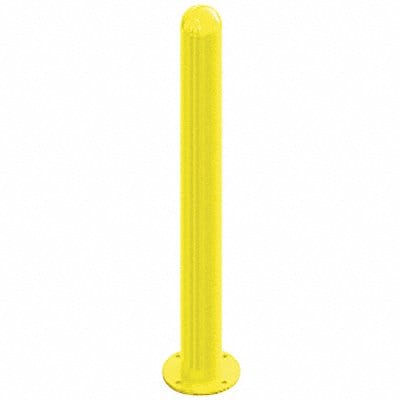 Bollard 37 in H Yellow Carbon Steel
