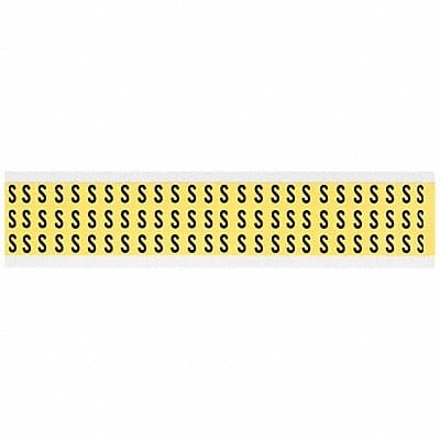 Letter Label S 1/2in.Hx11/32in.W Vinyl