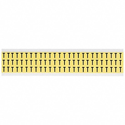 Letter Label T 1/2in.Hx11/32in.W Vinyl