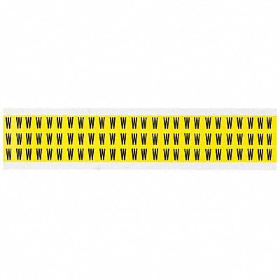 Letter Label W 1/2in.Hx11/32in.W Vinyl