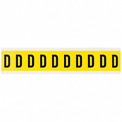 Letter Label D No Cards 1 Vinyl
