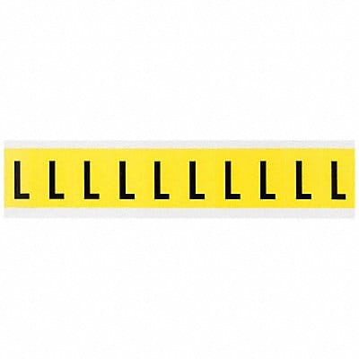 Letter Label L 1-1/2in.Hx7/8in.W