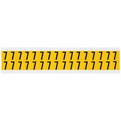 Number Label 7 3/4in.Hx9/16in.W Vinyl