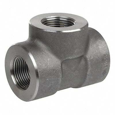 Tee 316 SS 1/8 in Pipe Size Female NPT Tee 316 SS 1/8 in Pipe Size Female NPT