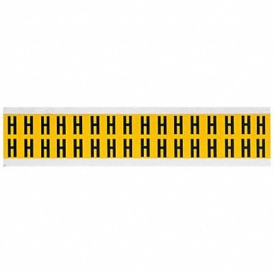 Letter Label H 3/4in.Hx9/16in.W Vinyl