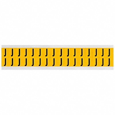 Letter Label J 3/4in.Hx9/16in.W Vinyl