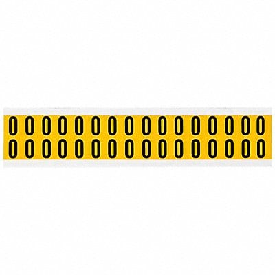 Letter Label O 3/4in.Hx9/16in.W Vinyl