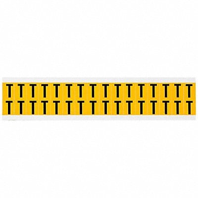 Letter Label T 3/4in.Hx9/16in.W Vinyl
