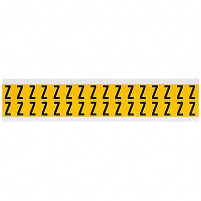 Letter Label Z 3/4in.Hx9/16in.W Vinyl
