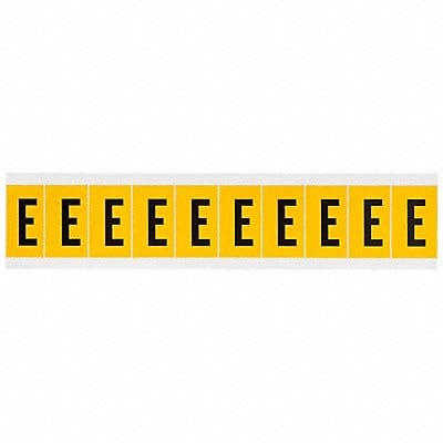 Letter Label E 1-1/2in.Hx7/8in.W