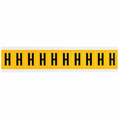 Letter Label H 1-1/2in.Hx7/8in.W