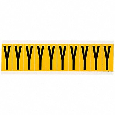 Letter Label Y 2-1/4in.Hx7/8in.W Vinyl