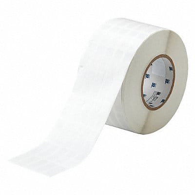Label 1/2 in W White/Translucent Vinyl