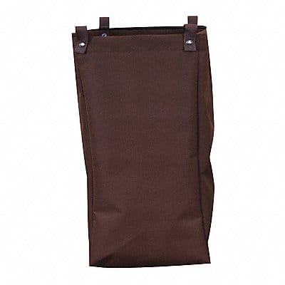 Housekeeping Bag Full Size Brown Nylon