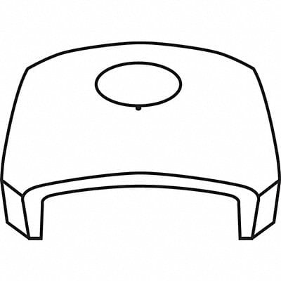 Dome Top with Hole