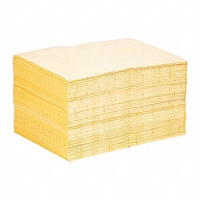 Absorbent Pad Universal Yellow PK100
