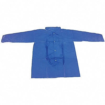 H8180 Lab Coat Blue Button 3XL PK30