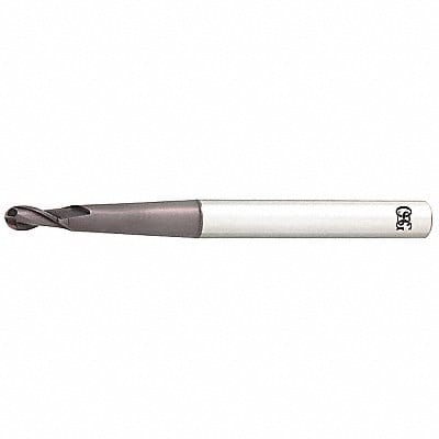 Ball End Mill Single End 1/4 Carbide