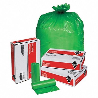 Biohazard Bags 33 gal Green PK100