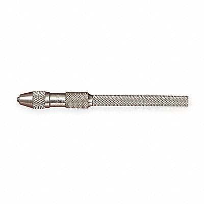 Pin Vise 0-.040 In Nickel Plated
