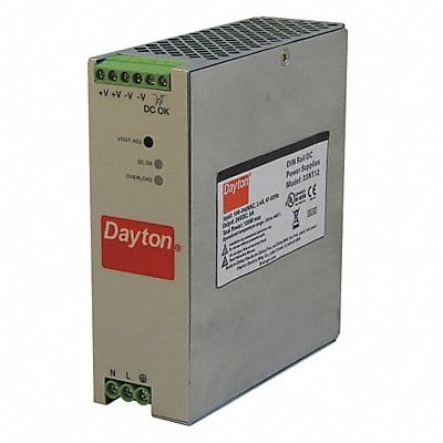 Power Supply DIN Rail 120W 24VDC Metal