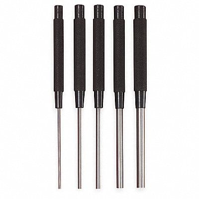 Drive Pin Punch Set 5 Pieces Steel