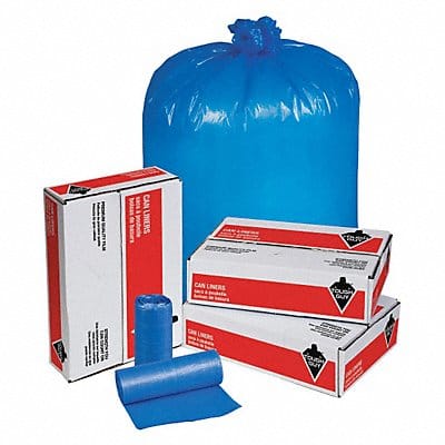 Biohazard Bags 33 gal Blue PK250