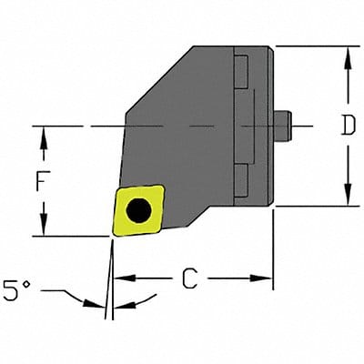Indexable Cutting Head CCMT 1.9680
