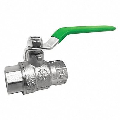 Ball Valve Low-Lead Brass 1-1/4in FNPT Ball Valve Low-Lead Brass 1-1/4in FNPT