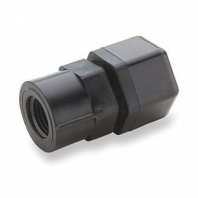 Connector Polypropylene CompxF 3/8In