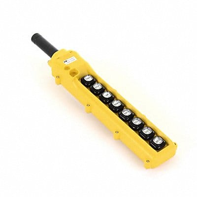 Pendant Station 2 Push Button NO Orange