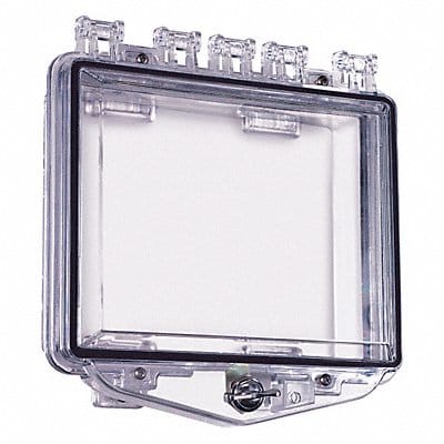 Enclosure Enclosed Clear Ext. Thumb Lock