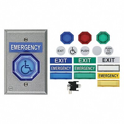 Universal Button Momentary 2 In.