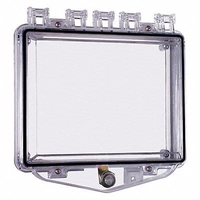 Enclosure Open Clear Flush Key Lock